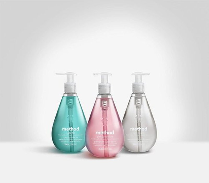 Method Gel Hand Soap - Sweet Water Scent | 12 Fl Oz (Pack of 3) - Gentle & Moisturizing Formula