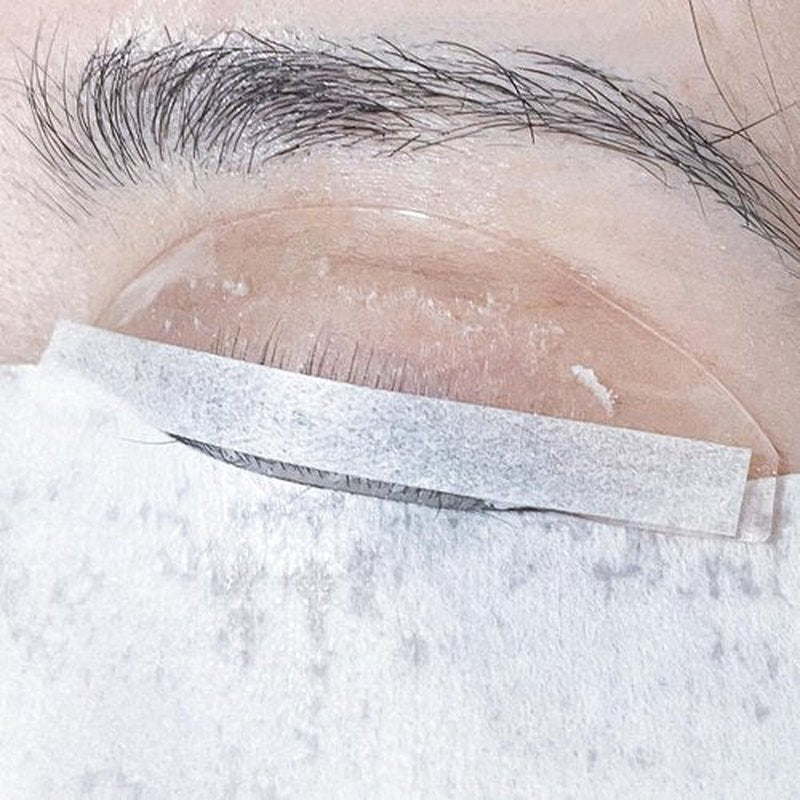 PERMANIA Lash Lift Paper Strips - 1000P Lash Perm Paper for Secure Eyelash Lifting | White
