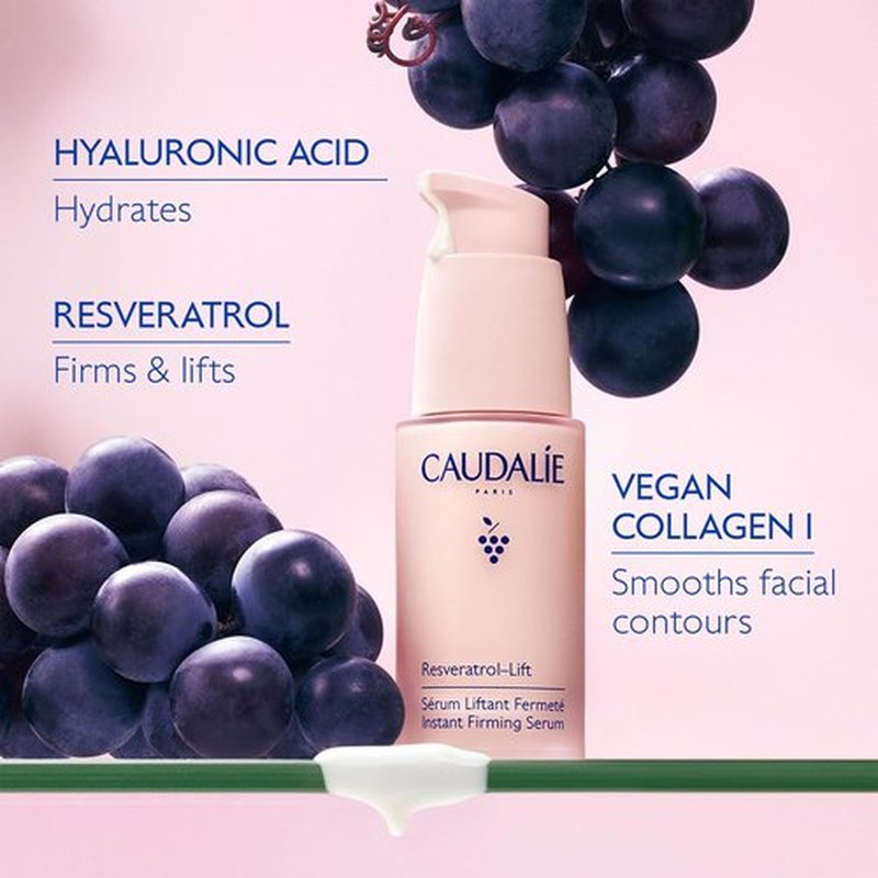 Caudalie Resveratrol-Lift Serum | Instant Firming Retinol Alternative - 30 mL Refill