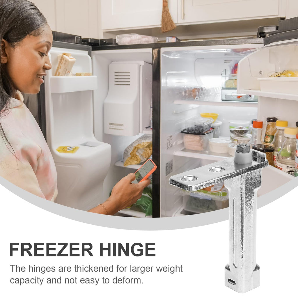 Metal Hinges 1pc Refrigerator Door Hinge Door Pivot s Refrigerator zinc Alloy Spring s Freezer top Metal