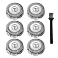 SH70 Replacement Heads Compatible with Philips Norelco Series 7000 (S7788) and Series 5400 (S5880), Replacement Blades for Philips Norelco 7000, 6-pc Pack