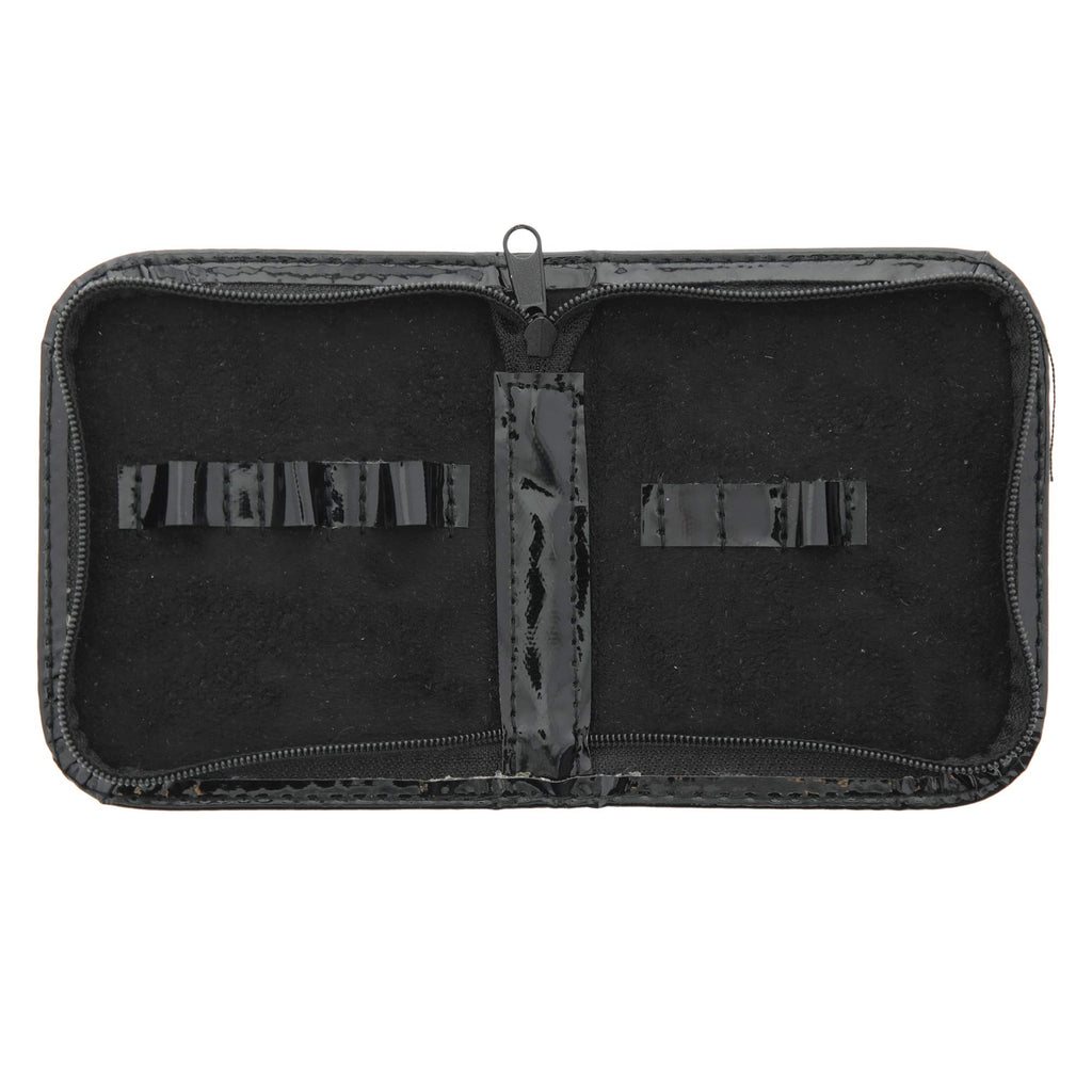 Barbasol CBG11001BLK 6-Piece Nail Grooming Set with Travel Case - Black