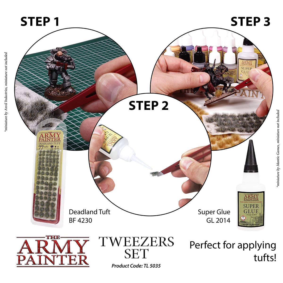 The Army Painter, Tweezers Set, set di due pinzette