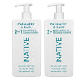 Native Cashmere 2-in-1 Shampoo & Conditioner Set - Moisturizing Formula | 16.5 fl oz