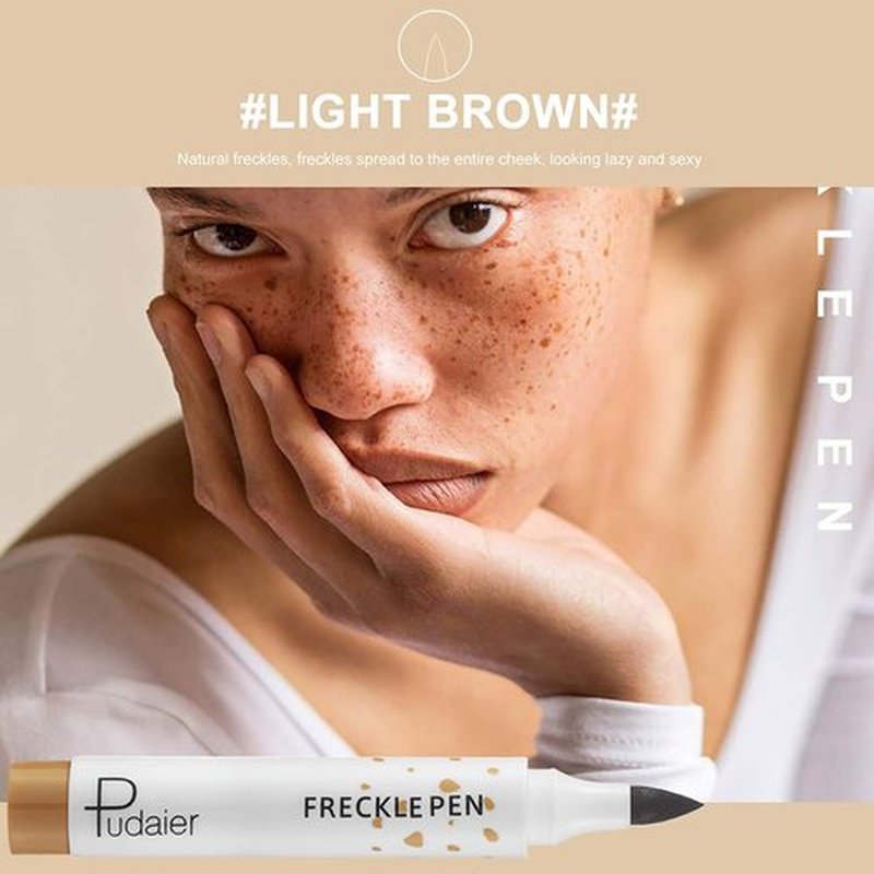 Freckle Pen | Waterproof & Long-Lasting Natural Look Makeup | 2 Colors, 0.17 Fl Oz Each
