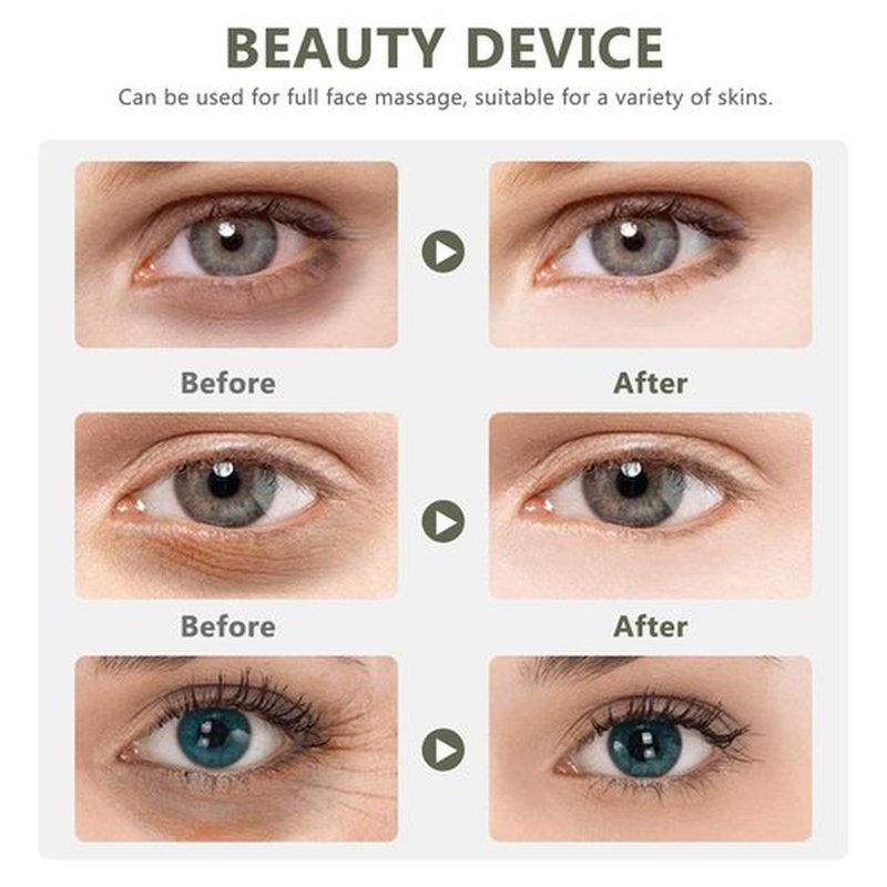 Eye Cream Roller Stick 6pcs Eye Cream Applicator Eye Roller Massage Sticks Massage Wand Matal Eye Roller for Puffy s and Dark Circles Applicator