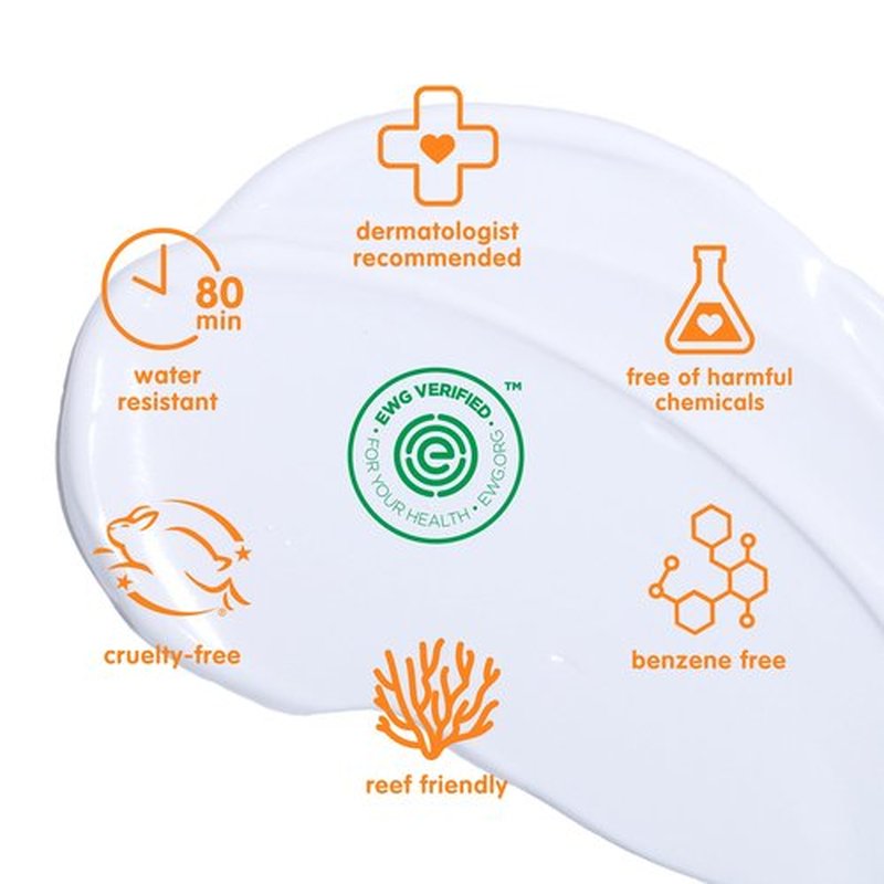 Thinkbaby Mineral Sunscreen, SPF 30 Clear Zinc Oxide Baby Sun Screen, 6 Fl Oz, Natural, Water Resistant, Reef Safe, Vegan, Broad Spectrum UVA/UVB Protection