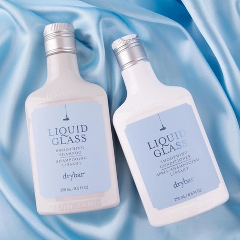 Drybar Liquid Glass Shampoo & Conditioner Set - Smoothing Formula for Frizz-Free Shine
