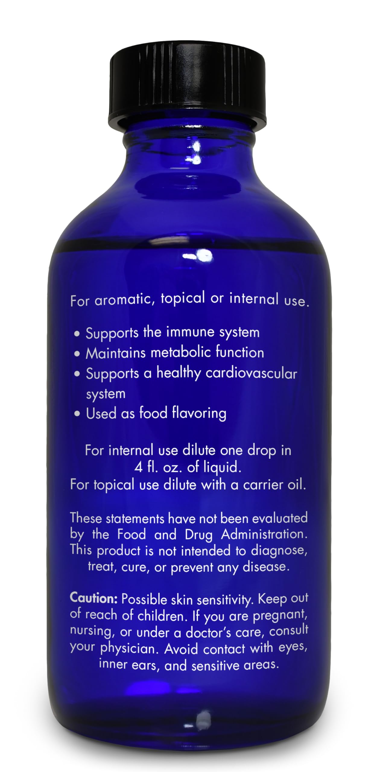 Cinnamon Essential Oil, Food Grade, for Candy, Cooking, Baking – 100% Pure, Edible, Cinnamon, Leaf, Oil, by Zongle Therapeutics, 4 OZ