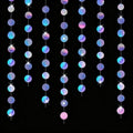 GREATRIL Iridescent Party Dots Garland - Round Shape Decoration for Birthdays & Anniversaries - 4 Strings