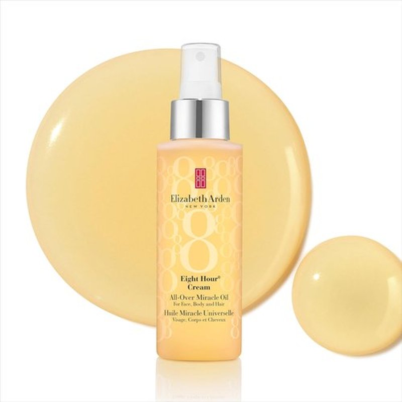 Elizabeth Arden Eight Hour Miracle Oil - Hydrating Spray Moisturizer for Face, Body & Hair, 3.4 oz