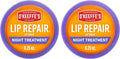 O'Keeffe's Lip Repair Night Treatment Balm - Moisturizing Formula for Dry, Cracked Lips | 0.25 Ounce Jar (2 Pack)