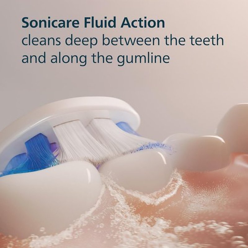 Philips Sonicare S2 Sensitive Electric Toothbrush Heads - Genuine Replacement, White, 2 Pack, HX6052/77