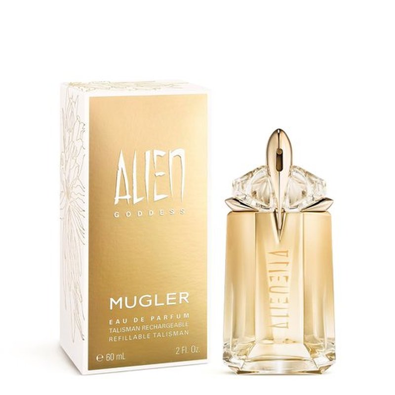 Mugler Alien Goddess Eau de Parfum - Women's Floral & Woody Perfume - Long-Lasting Fragrance with Bergamot, Jasmine & Vanilla