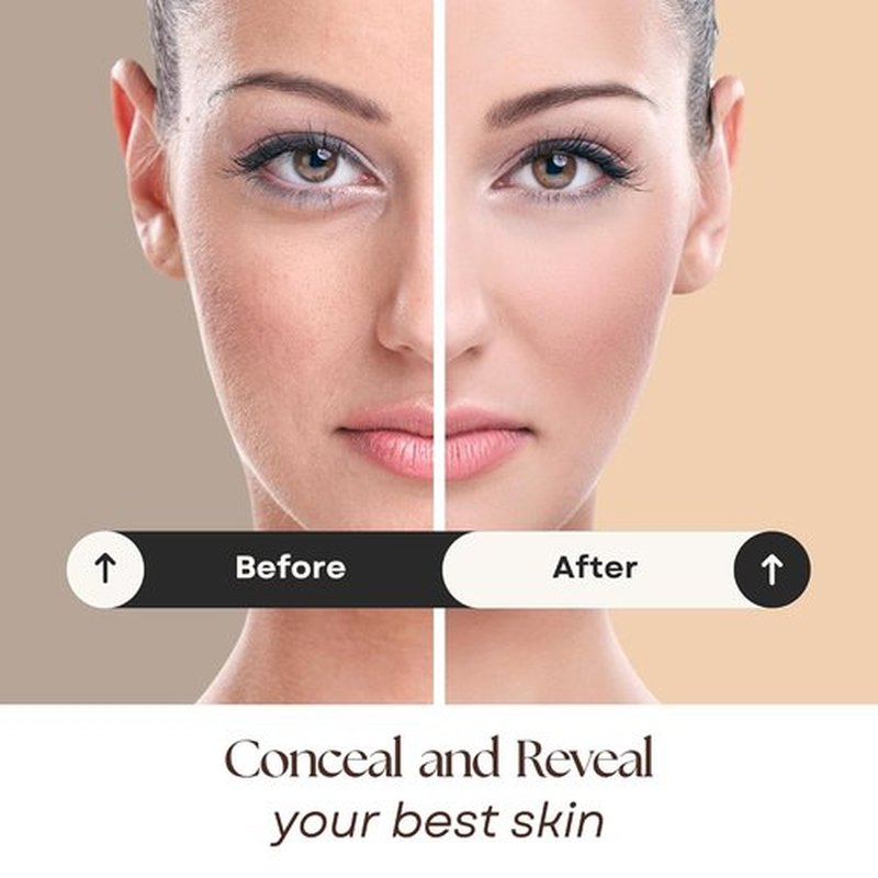 Lure Minerals Mineral Foundation Loose Powder - Luminous Beige Medium | 8g Mineral Makeup