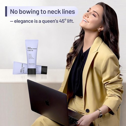 Regine Switzerland Neck Firming Cream - Peptide Lifting & Tightening Treatment for Anti-Aging - 2.03 Fl Oz