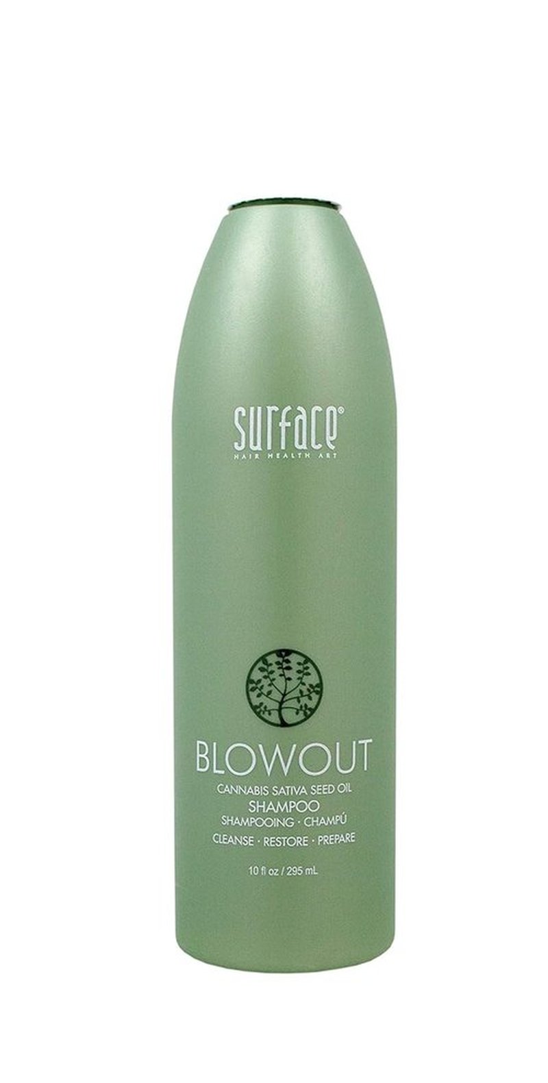 Surface Hair - Blowout Shampoo | Organic Heat-Resistant Formula with Babassu Oil for Long-Lasting Results