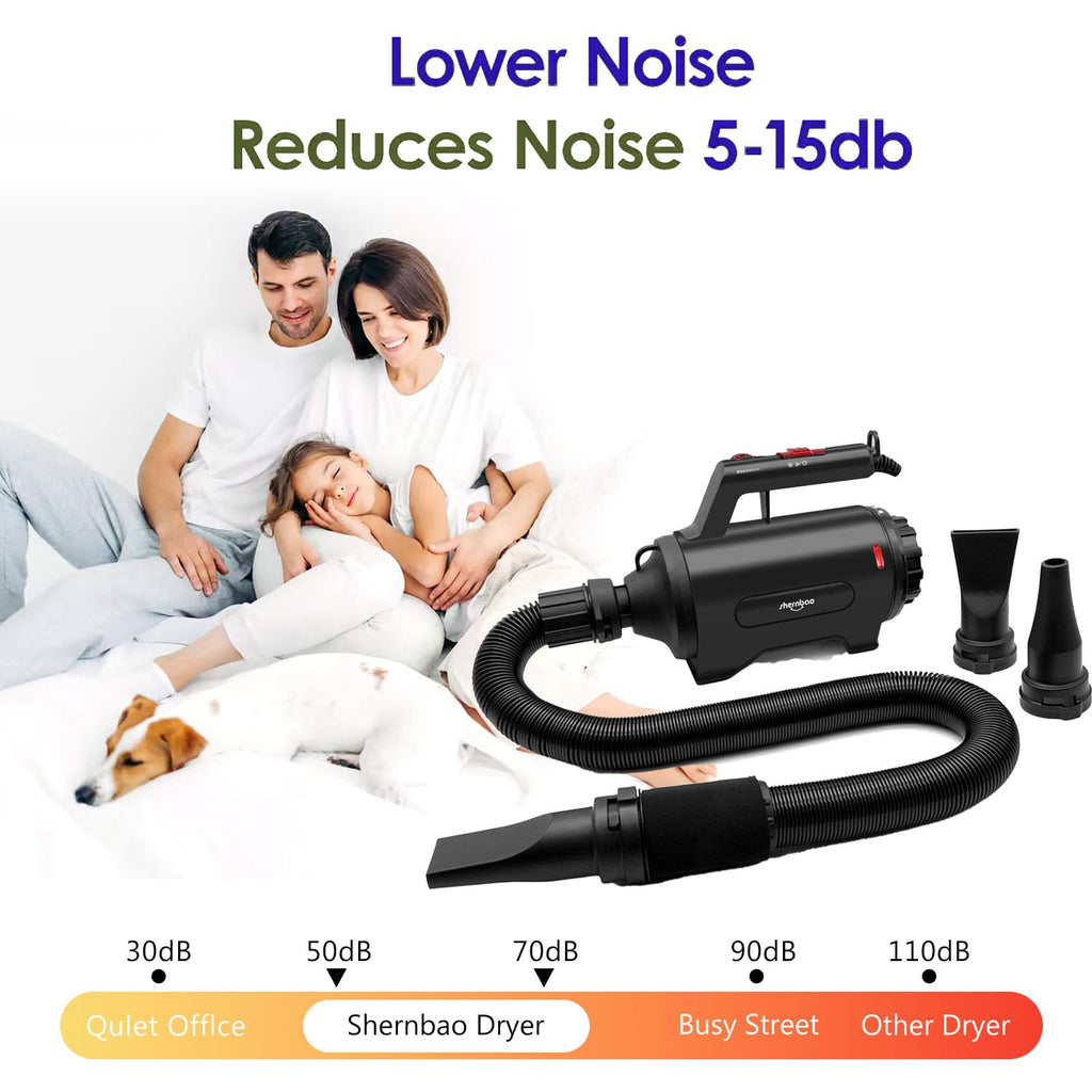 Dog Dryer High Velocity Pet Dog Grooming Force Hair Dryer/Blower