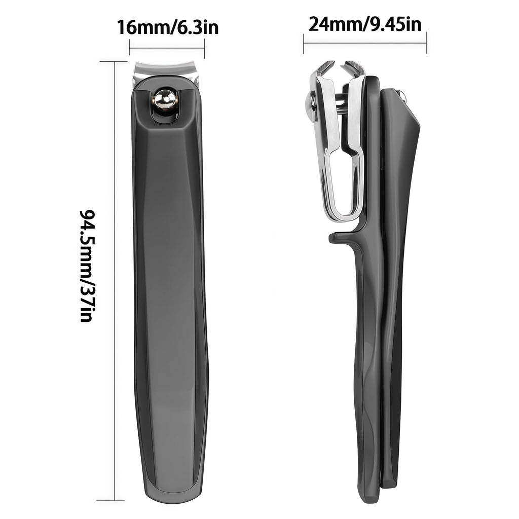 XGIZMOO 360° Rotating Toenail Clippers for Seniors, Long Handle Fingernail Clippers for Men and Women, Ergonomic Grip Toenail Clipper for Thick Nails