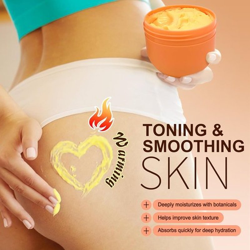 Skiennix Caffeine Hot Cream - Cellulite Treatment for Butt & Thighs | Skin Tightening Formula, 5.5 Oz