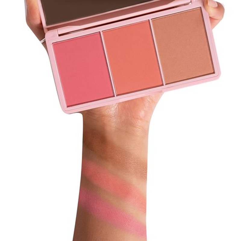 KimChiChic Beauty Cheeky 3Some Blush Trio, Blush Makeup Palette with 3 Colors, Use Individually or Blend All Shades for Custom Look, 03 Bonita Señorita, 0.47 oz