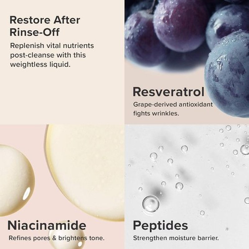Paula's Choice Advanced Repairing Face Toner - Niacinamide & Hyaluronic Acid, Hydrating Formula for All Skin Types, 4oz