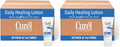 Curel Daily Healing Body Lotion for Dry Skin, Dermatologist Recommended Hydrating Body Lotion with Advanced Ceramides Complex 1 Oz, (Pack of 60)