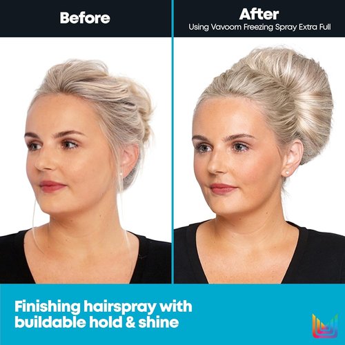 Matrix Vavoom Extra Full Freezing Finishing Spray - High-Hold Volumizing Hairspray for All Hair Types