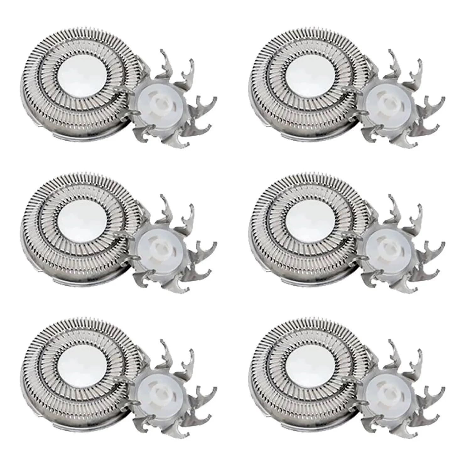 Replacement Shaver Heads for Sakioo Electric Razor, 6 Pack