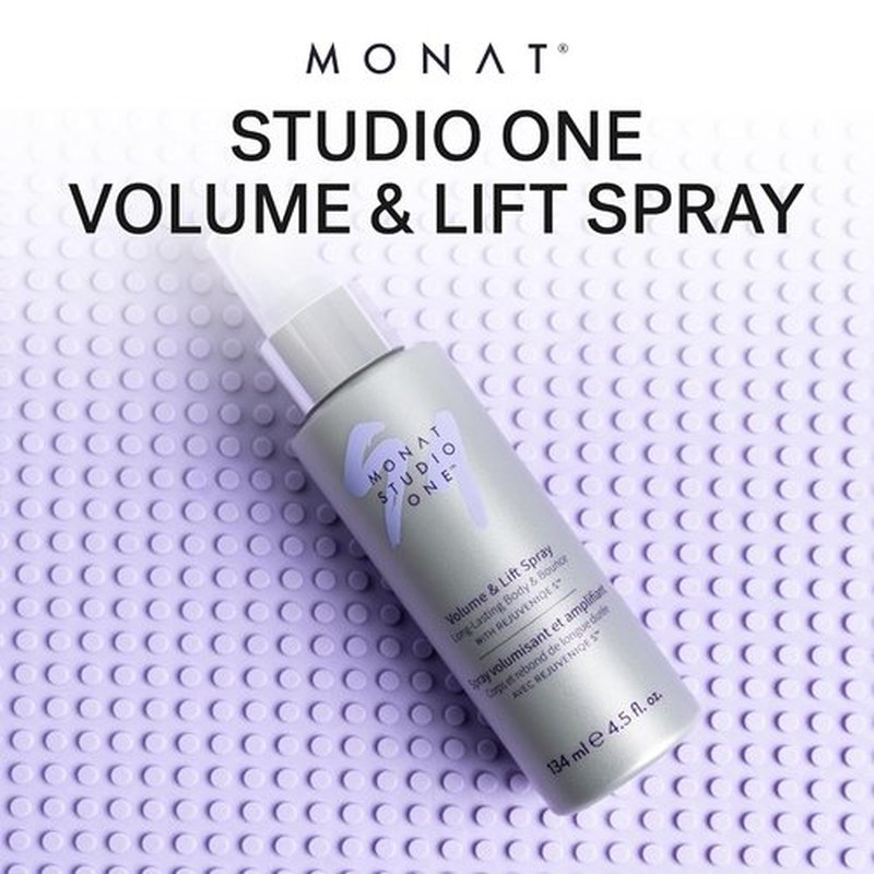 MONAT Studio One Root Boosting Spray - Volumizing & Plumping Hair Styling for Maximum Hold