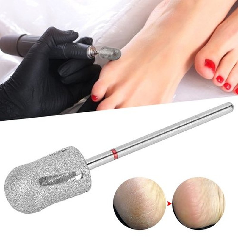 Pedicure Cone Bit, Foot Dead Skin Removal Polishing Head Replacement Accessories, Remove Horniness, Wear‑Resistant, for Dead Skin on The Feet, Removing Hangnail,