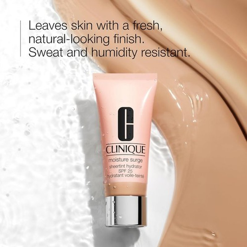 Clinique Moisture Surge Sheertint Hydrator - Hydrating Tinted Moisturizer SPF 25 | Sheer Coverage, Natural Finish