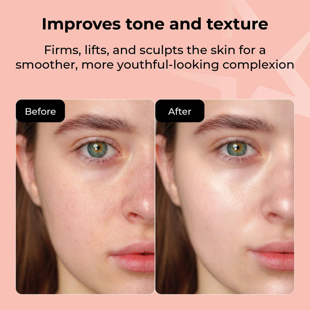 STARSKIN Close-Up 1x40g, Coconut Bio-Cellulose Firming Face Mask for all Skin Types, Face Lifting Korean Skincare Mask, Skin Elasticity Improvement and Rejuvenating Effect, K Beauty Skincare