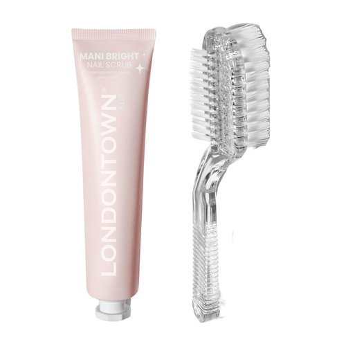 LONDONTOWN Mani Bright Nail Scrub - Brightening Whitener for Hands & Feet | 1.5 Fl Oz