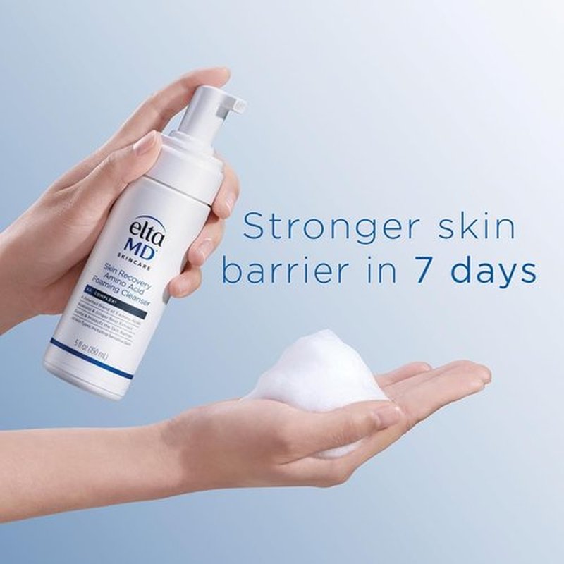 EltaMD Skin Recovery Foaming Facial Cleanser - Gentle Formula for Sensitive Skin, 5 Fl Oz