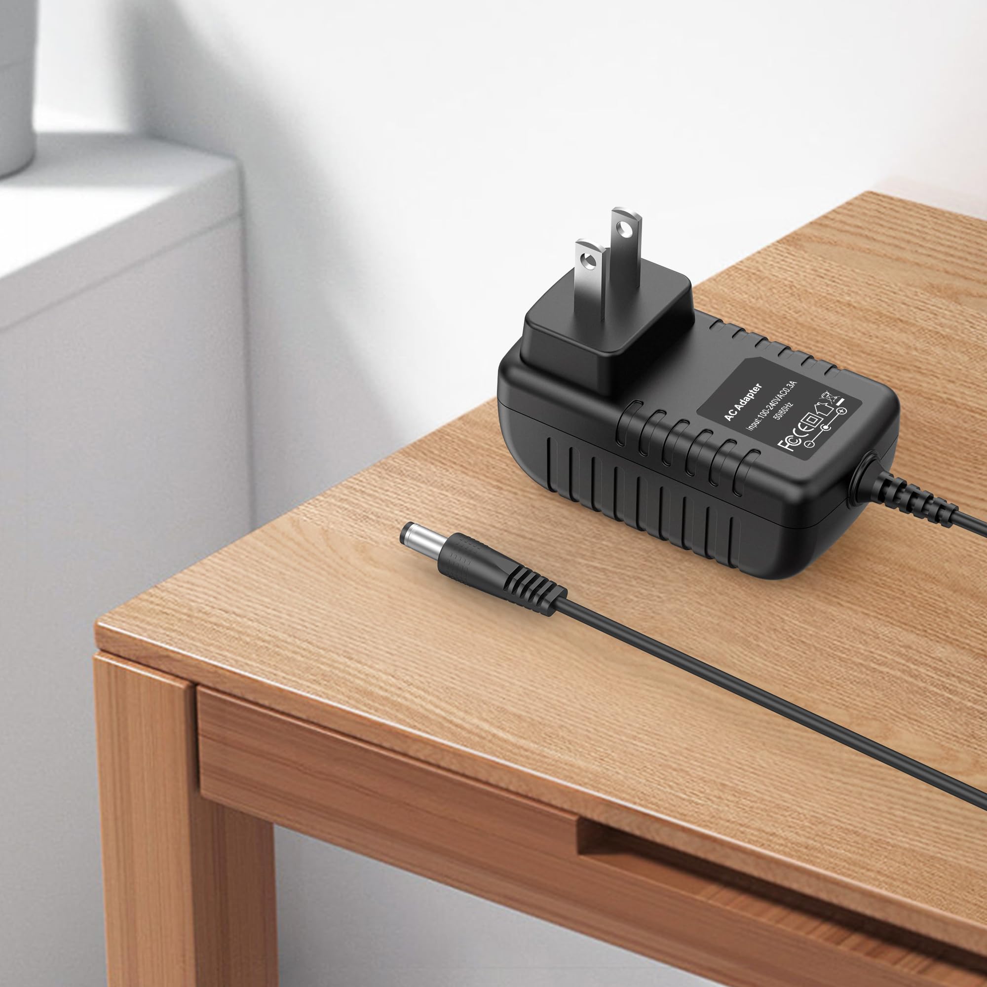 Tomatosd 8.5V AC DC Adapter Compatible with Hurricane Spin Scrubber Brush HSS1 HSSI JF-DY085030 Bat