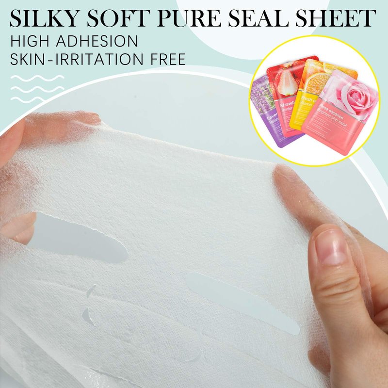 Viozakanry 16 Pcs Sheet Face Masks Skincare for Most Skin Types, Combo Essence Hydraiting Facial Mask Set for Women Skin Care, Gifts Set for Home Spa(Assorted Styles,16 Pcs)