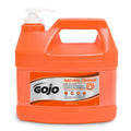 Gojo Natural Orange Pumice Hand Cleaner, 1 Gallon, Quick Acting Lotion, Pump Bottle, Pack of 1