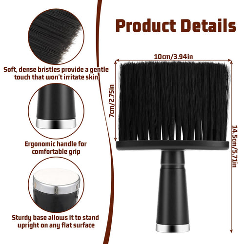 2 Pack Barber Brush, Neck Duster Brush Professional Soft Cleaning