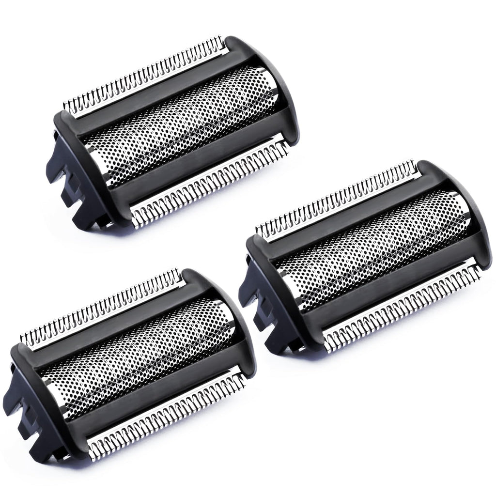 BG5000 Replacement Heads for Philips Norelco Bodygroom Trimmer Foil, Compatible With Philips Norelco BG2000 Replacement Heads, Baldes for BG2000/40 Shaver, 3 Pack