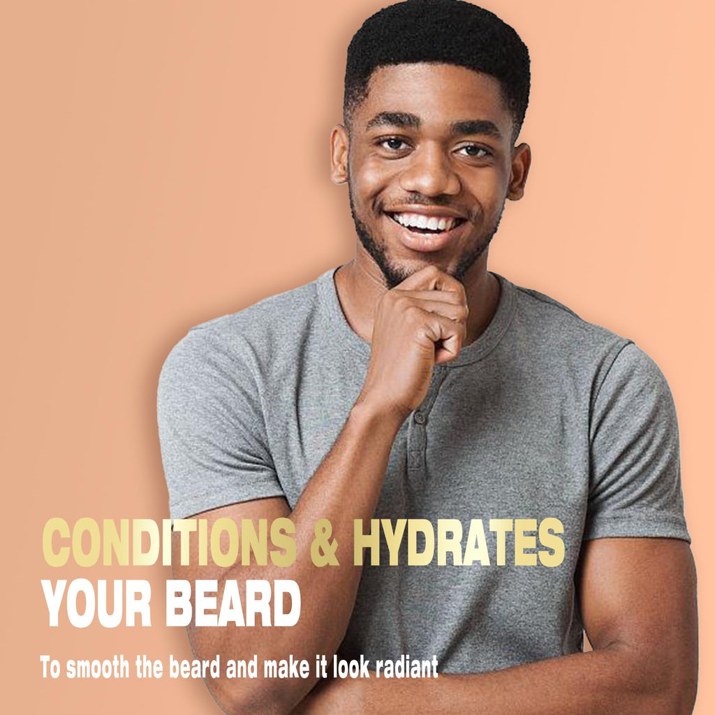 Varolan Beard Oil Capsules for Men,Natural Cedarwood Mens Beard Oil,Naturally Derived Conditioner with Argan Oil,Grapeseed Oil,Jojoba Oil and Vitamin E for Softening and Moisturizing Beard