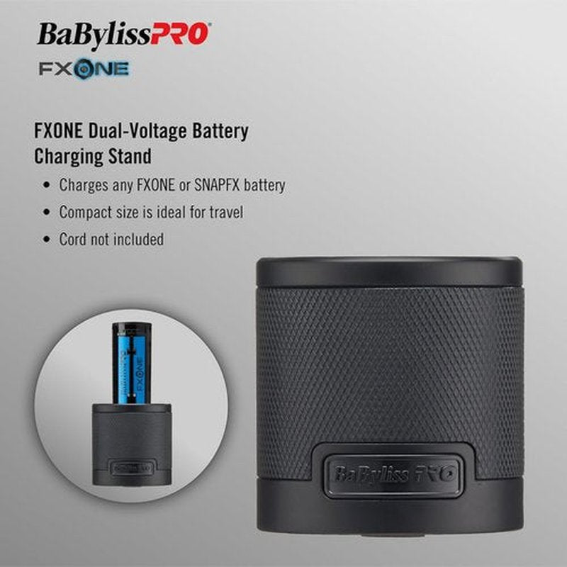 BaBylissPRO FXONE Universal Battery Charging Stand - Efficient Charging Solution for All BaBylissPRO Tools