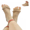 burning barefoot Toe Separator Socks,Foot Alignment Sock for Health Care, Pain Relief, Bunion Corrector, Breathable Toe Socks