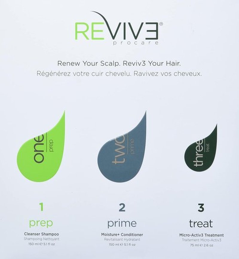 REVIV3 Procare 30 Day Trial Kit | 3-Part System for Fine, Thinning Hair - Sulfate & Paraben Free
