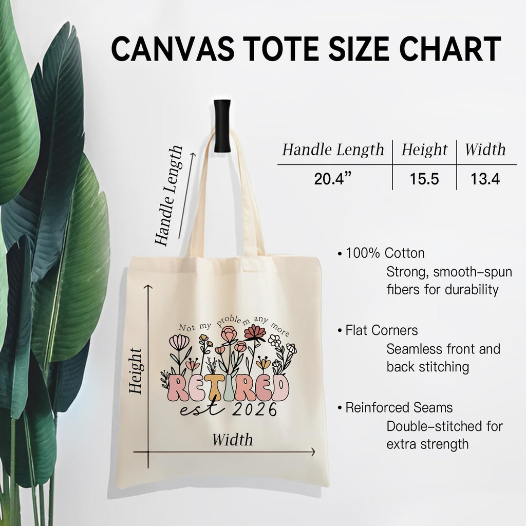 Physkoa EST2026 Retirement Gifts for Women-–Funny Retirement Gift for Retiring Boss/Coworker/Teacher/Nurse/Mom-Includes Insulated Tumbler & Canvas Tote Bag,Perfect for Happy Retirement Celebration