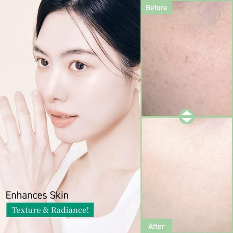SKIN SIGNAL Green Clay Enzyme Cleanser, Whitehead Remover Powder Cleanser, Deep Pore Cleansing with PHA, Gentle Exfoliating Face Wash, Facial Scrub for Blemish-Prone Skin, Korean Skin Care