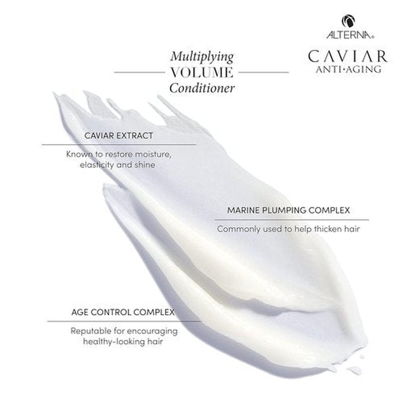 Alterna CAVIAR Anti-Aging Conditioner - Volume Boost for Fine, Limp Hair | Sulfate-Free Formula
