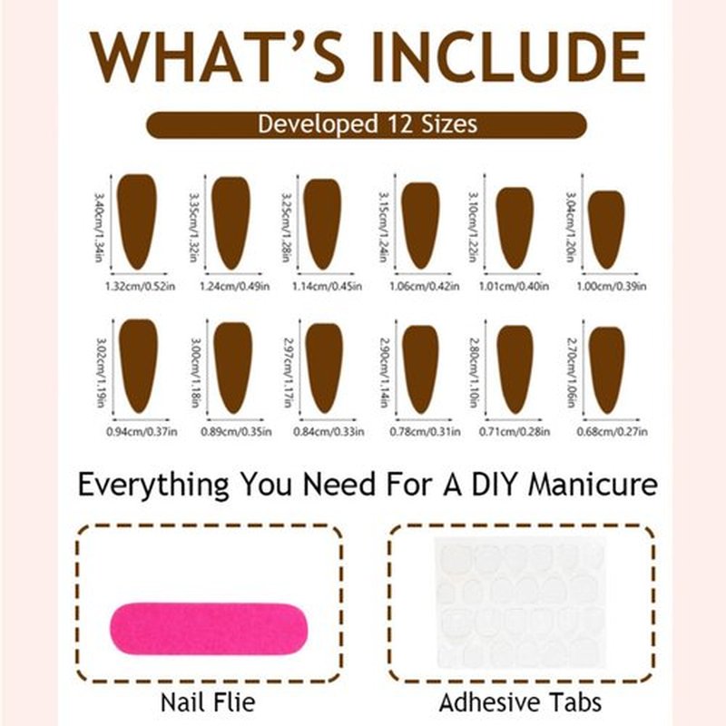 Long Press on Nails Almond Fake Nails Cat Eyes Artificial Nail Pink Gold Charm and Pearl Designs Cute Stick on Nail for Women 24pcs