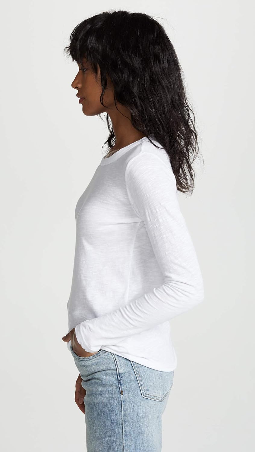 Velvet by Graham & Spencer Women's Lizzie Long Sleeve Tee - Soft, Comfortable Fit | Perfect for Layering