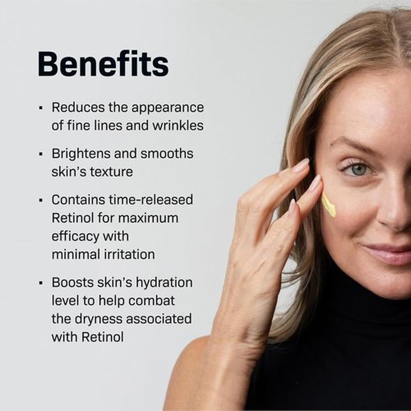 Revision Skincare Retinol Complete - Brighten & Smooth Skin Texture, Boost Hydration | 1 Fl Oz